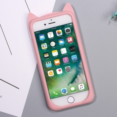 Apple iPhone 7 (iPhone 8, SE 2020) „Kingxbar“ Cat cieta silikona (TPU) rozs apvalks | vacins.lv