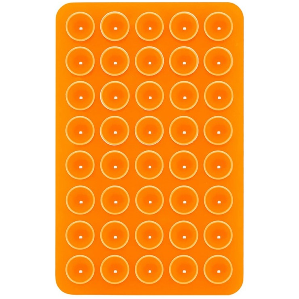 "Suction Pad" силиконовый коврик на присоске (держатель) - оранжевый