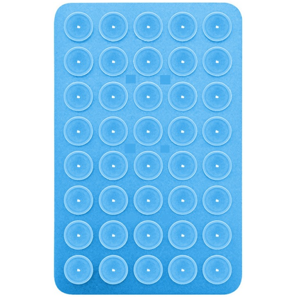 "Suction Pad" силиконовый коврик на присоске (держатель) - синий