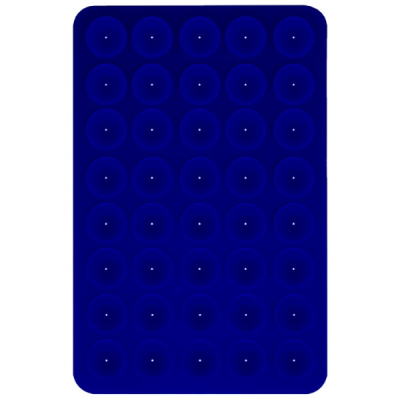 "Suction Pad" universāls silikona piesūcekņa paklājiņš (turētājs) - tumši zils| Vacins.lv