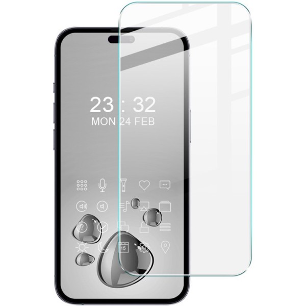 "IMAK" Tempered Glass ekrāna aizsargstikls - dzidrs (iPhone 16 Pro)