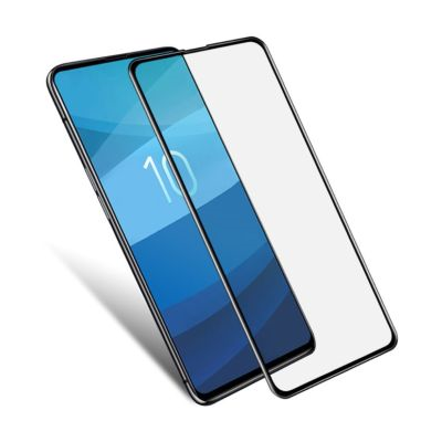 Samsung Galaxy S10 "IMAK" Tempered Glass melns ekrāna aizsargstikls | Vacins.lv