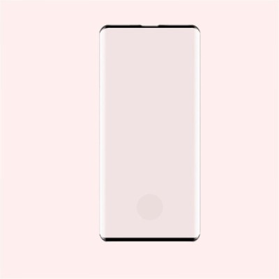 Samsung Galaxy S10 "IMAK" Tempered Glass усиленная защита, черное защитное стекло с полным покрытием | Vacins.lv