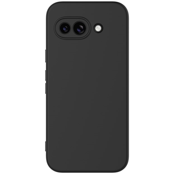 "Shell" твердый силиконовый (TPU) чехол - чёрный (Pixel 9a)