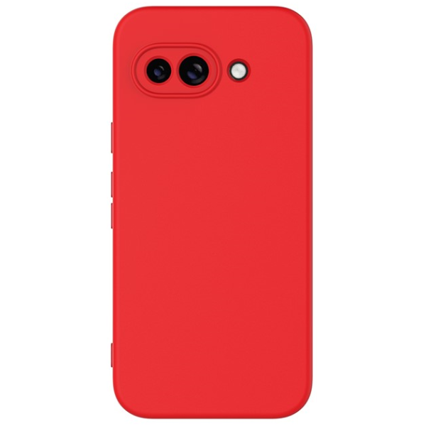 "Shell" твердый силиконовый (TPU) чехол - красный (Pixel 9a)