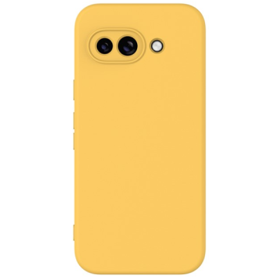 Google Pixel 9a "Shell" твердый (TPU) силиконовый чехол - жёлтый | Vacins.lv