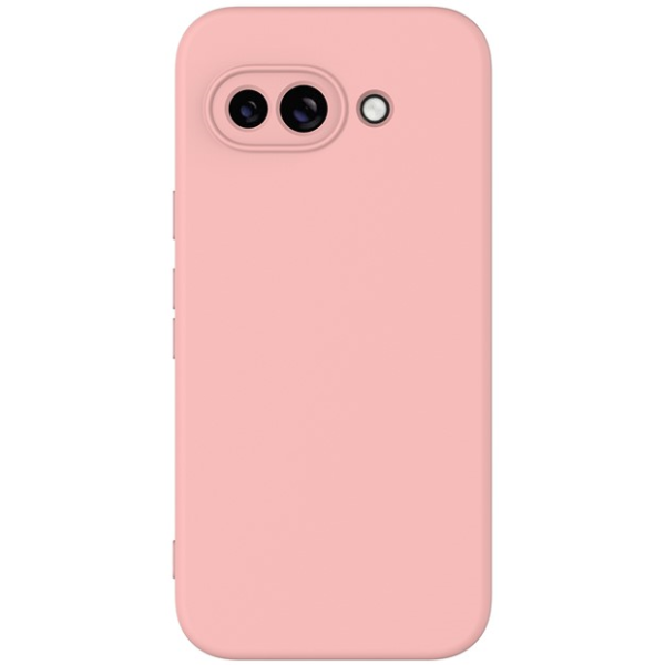 "Shell" cieta silikona (TPU) apvalks - rozs (Pixel 9a)