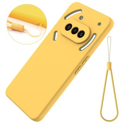 Nothing Phone 3a "Shell" cieta silikona (TPU) apvalks - dzeltens | vacins.lv