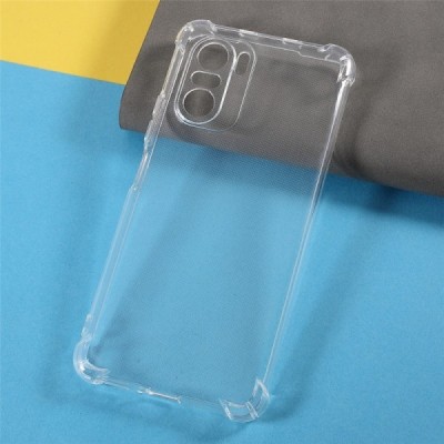 Твердый силиконовый чехол (TPU) для Xiaomi Poco F3 и Xiaomi Mi 11i, прозрачный | Vacins.lv