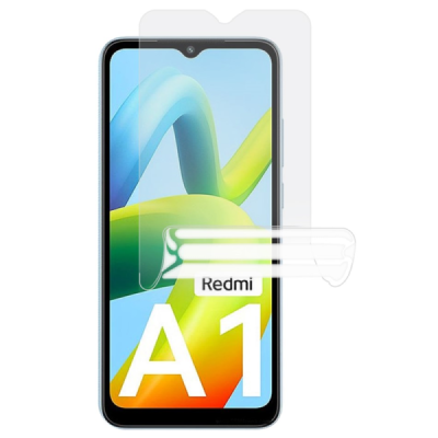 Xiaomi Redmi A2 (A1, A2+, A1+) JUNLI (TPU) прозрачная защитная пленка для полного покрытия экрана | Vacins.lv