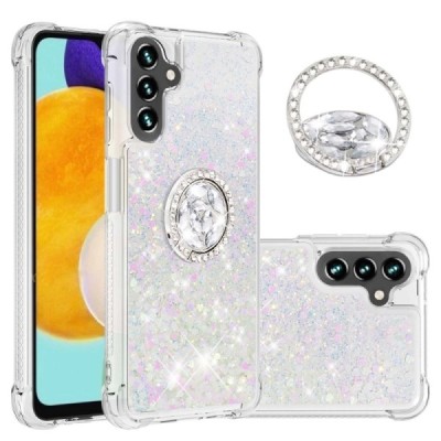 Samsung Galaxy A34 5G Shine Kickstand твердый силиконовый прозрачный чехол из TPU | Vacins.lv