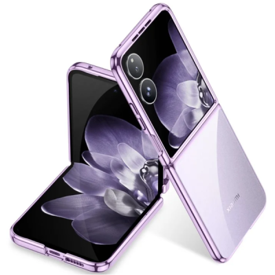 Xiaomi Mix Flip 5G GKK Creative violeta plastika apvalks | vacins.lv