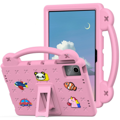 Huawei MatePad SE 11 / Lenovo Tab M11 / Xiaoxin Pad 11 2024 / Xiaomi Redmi Pad SE „Eva“ pastiprinātas aizsardzības rozs apvalks 