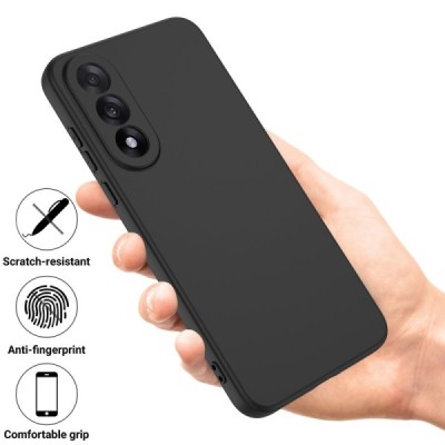 OnePlus Nord 5 "Shell" твердый (TPU) силиконовый чехол - чёрный | Vacins.lv