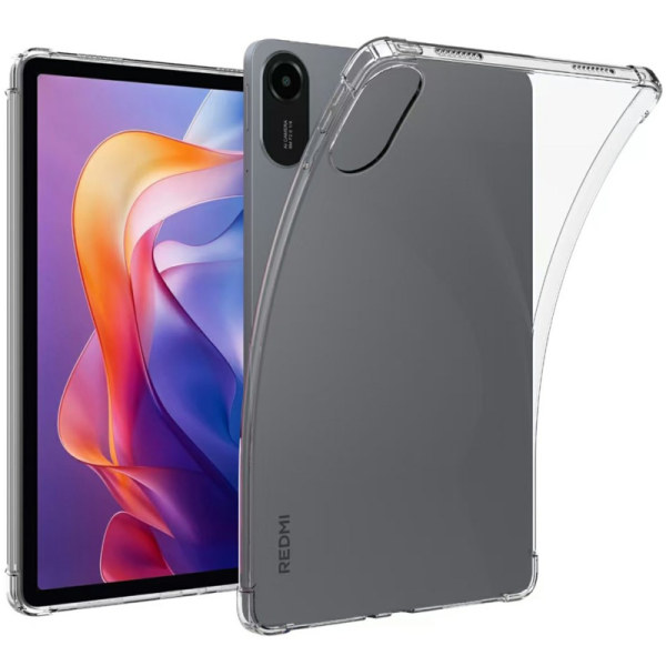 Усиленный защитный чехол из твердого силикона (TPU) - прозрачный (Redmi Pad 2)