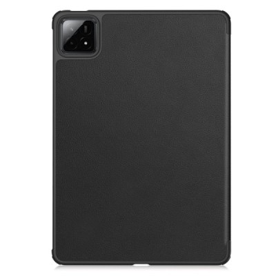 „Saige" Atvēramais maciņš - melns (Xiaomi Pad 7 / Pad 7 Pro / Pad 8 / Pad 8 Pro)