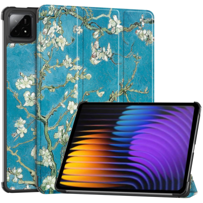 Чехол-книжка „Sakura“ (Xiaomi Pad 7 / Pad 7 Pro / Pad 8 / Pad 8 Pro)
