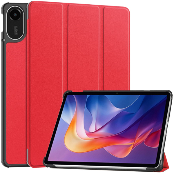 „Saige" Чехол-книжка - красный (Xiaomi Redmi Pad 2)