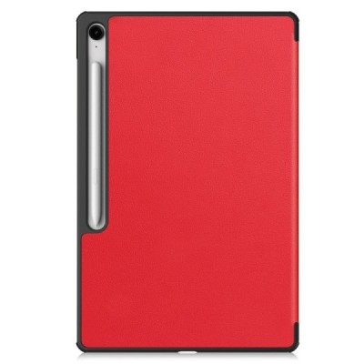 Samsung Galaxy Tab S10 FE+ „Saige" atvēramais sarkans maciņš | Vacins.lv