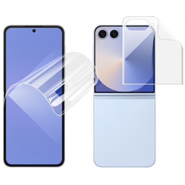 Гидрогелевая защитная плёнка Imak (полное покрытие) — прозрачная (Galaxy Flip7)