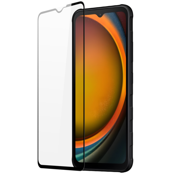 „Dux Ducis“ Tempered Glass полностью закрывающееся защитное стекло 2.5D - чёрный (Galaxy XCover7 Pro)
