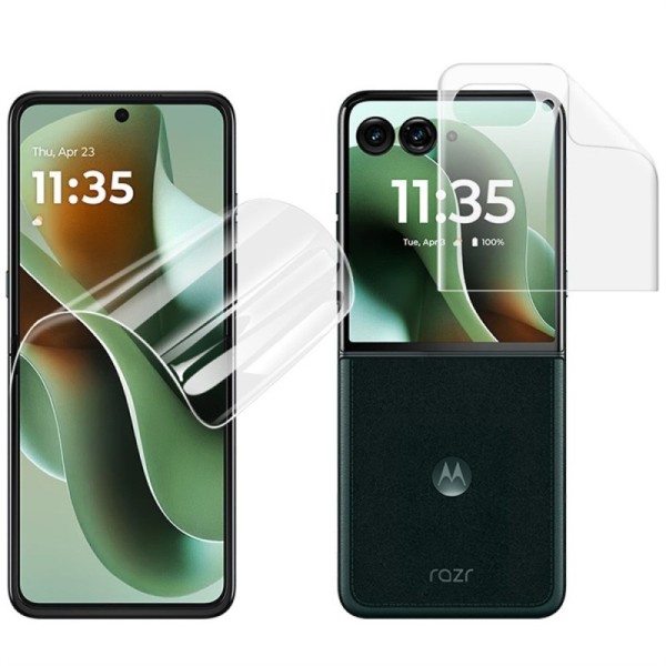 „Imak“ Hydrogel aizsargplēves ekrānam (pilnīgi aizsedzama) - dzidras (Razr 60 Ultra)