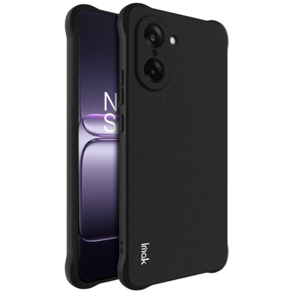 Усиленный твердый силиконовый матовый чехол "Imak" (TPU) - чёрный (OnePlus Nord CE5 / Ace 5 Racing)
