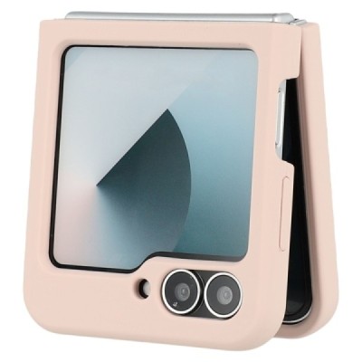 Samsung Galaxy Flip6 "Shell" твердый (TPU) силиконовый чехол - розовый | Vacins.lv