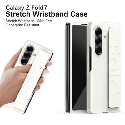 Samsung Galaxy Fold7 Foldable песочный пластиковый чехол | Vacins.lv