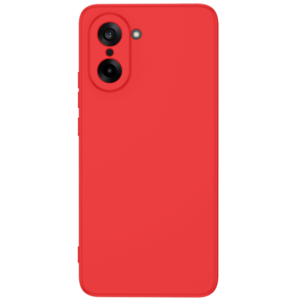 "Shell" твердый силиконовый (TPU) чехол - красный (OnePlus Nord CE5)