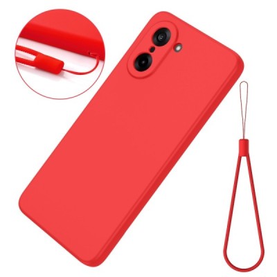 OnePlus Nord CE5 "Shell" твердый (TPU) силиконовый чехол - красный | Vacins.lv