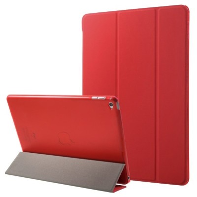 Apple iPad Air 2 plāns atvēramais sarkans futrālis / Vacins.lv