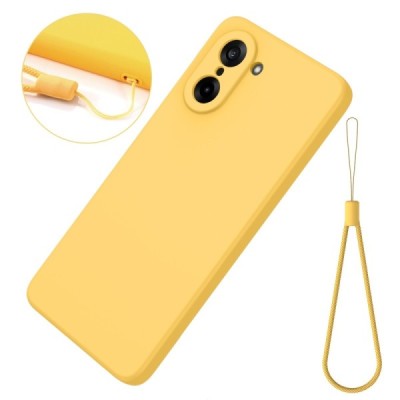 OnePlus Nord CE5 "Shell" твердый (TPU) силиконовый чехол - жёлтый | Vacins.lv