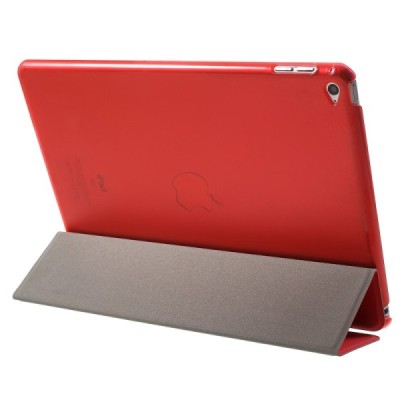 Apple iPad Air 2 plāns atvēramais sarkans futrālis / Vacins.lv