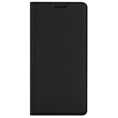 Samsung Galaxy XCover7 Pro "Dux Ducis" Skin sērijas melns ādas atvērams maciņš | Vacins.lv
