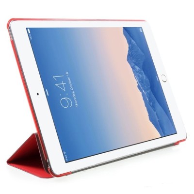 Apple iPad Air 2 plāns atvēramais sarkans futrālis / Vacins.lv