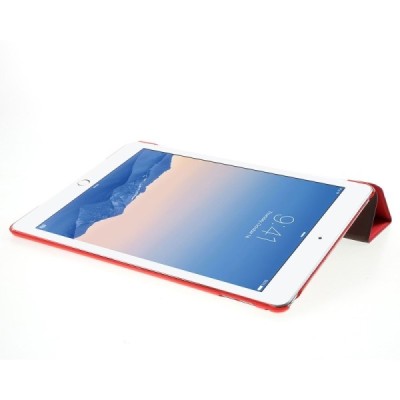 Apple iPad Air 2 plāns atvēramais sarkans futrālis / Vacins.lv