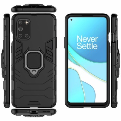 "Kickstand" OnePlus 8T усиленная защита – черный, чехол – вставка | Vacins.lv