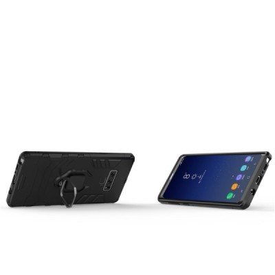 "Kickstand" Samsung Galaxy Note 9 усиленная защита – черный, чехол – вставка | Vacins.lv