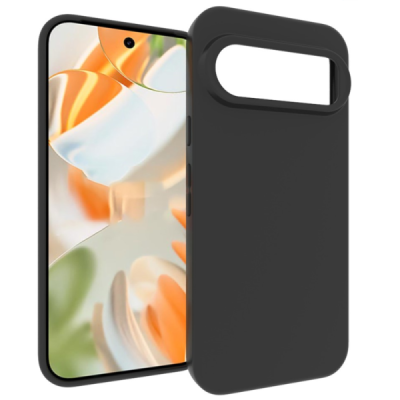 Твердый силиконовый чехол (TPU) для Google Pixel 10 / 10 Pro, чёрного цвета | Vacins.lv