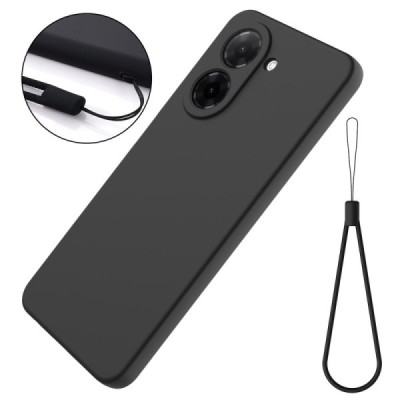 Xiaomi Redmi A5 "Shell" cieta silikona (TPU) apvalks - melns | vacins.lv