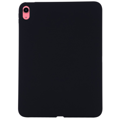 iPad 11 2025 / iPad 10.9 2022 "Shell" cieta silikona (TPU) melns apvalks | vacins.lv
