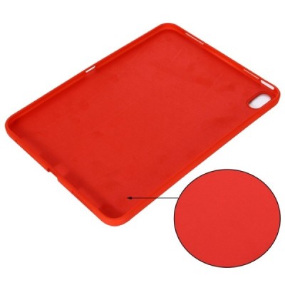 iPad 11 2025 / iPad 10.9 2022 "Shell" cieta silikona (TPU) sarkans apvalks | vacins.lv