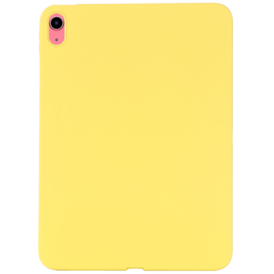 iPad 11 2025 / iPad 10.9 2022 "Shell" cieta silikona (TPU) dzeltens apvalks | vacins.lv