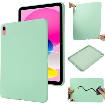 iPad 11 2025 / iPad 10.9 2022 Shell TPU твердый силиконовый чехол - зелёный | Vacins.lv