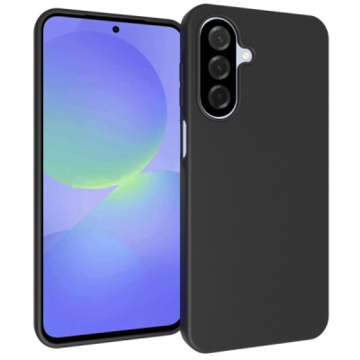 Твердый силиконовый чехол (TPU) для Samsung Galaxy A17, чёрного цвета | Vacins.lv