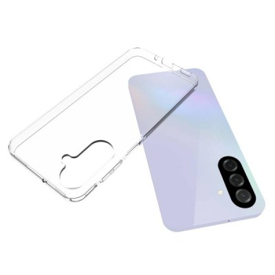 Твердый силиконовый чехол (ТПУ) для Samsung Galaxy A17, прозрачный | Vacins.lv