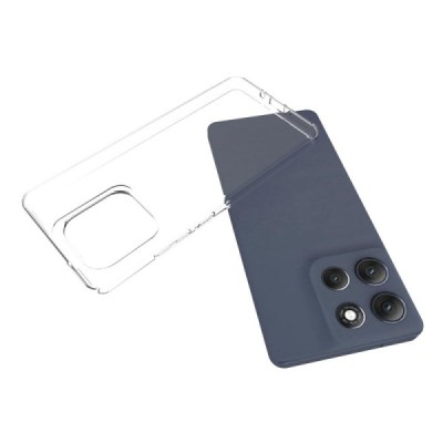 Твердый силиконовый чехол (ТПУ) для Motorola Moto G86 Power, прозрачный | Vacins.lv