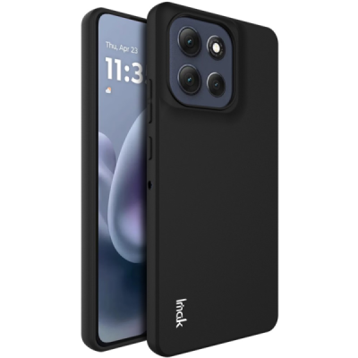 Твердый силиконовый чехол "Imak" (TPU) для Motorola Moto G86 Power чёрный | Vacins.lv