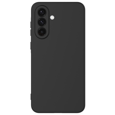 Samsung Galaxy A17 "Shell" твердый (TPU) силиконовый чехол - чёрный | Vacins.lv